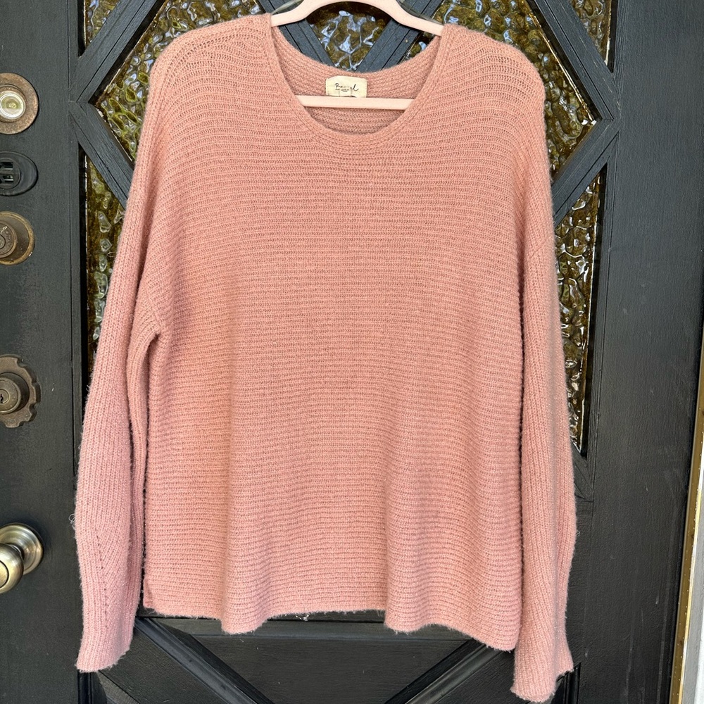 Pink sweater